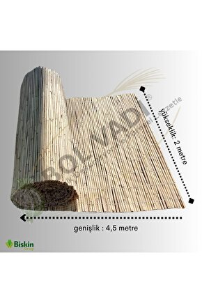 Afyonkarahisardan Misina Ipli Doğal Bambu Kamış Çit,bahçe Çiti,balon Çiti,hasır Çit, Gölgelik