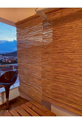 Kamış Hasır Çit Bambu Doğal 1m X 5m Dekoratif Ürün