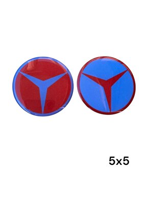 Motorsiklet reflektör Damla Sticker 5x5 cm Direksiyon seti