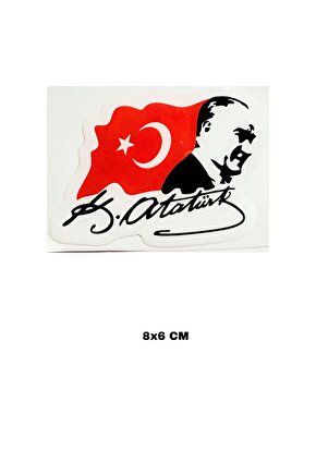PHOENİX STİCKER KEMAL ATATÜRK DAMLA İNZA FOTOĞRAF