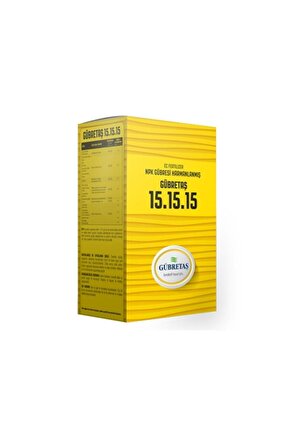 Demirler Orjinal Ambalaj - 15.15.15 Toz Yaprak Gübresi (1 KG)