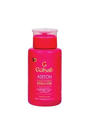 Pompalı Aseton 175 ml Mor Veya Pembe