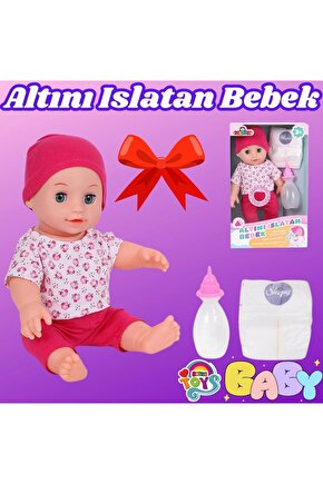Naime Altını Islatan Et Bebek - Oyuncak Altını Islatan Bebek - Su Içen Bebek - Altına Işeyen Bebek -
