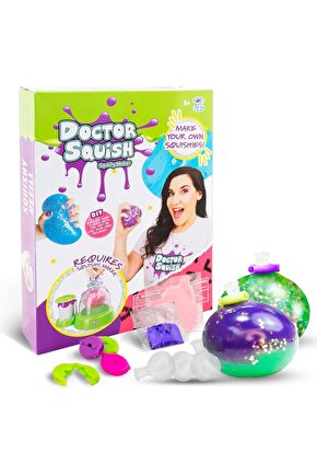 Doctor Squish Pack Refill, Yedek Paket Parlak Simli Sukuşi Yapım Seti - Doktor Sukuşi - Sukuşi Yap O