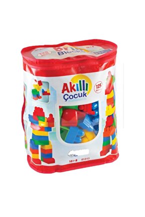 Akıllı Çocuk 125 Parça Bloklar 125 Parça Lego Seti