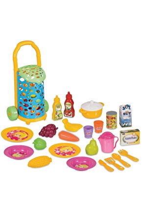 Candy & Ken Pazar Arabası - Mutfak Setleri - Ev Oyuncak Setleri