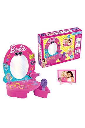 Barbie 16 Parça Güzellik Salonu Kız Çocuk Eğitici Öğretici Kuaförcülük Oyuncak