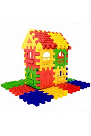Oyuncak Puzzle City 3d Yapı Ve Tasarım Blokları 128 Parça