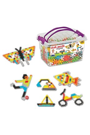 Çiçek Puzzle Box Eğitici Şekiller 500 Parça
