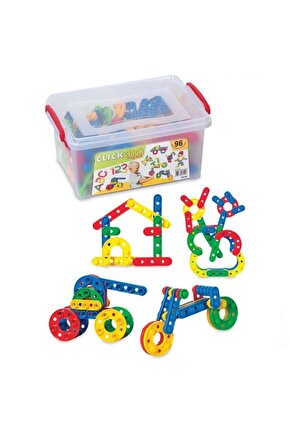 Clıck Clack Puzzle Küçük Kutu - 96 Parça