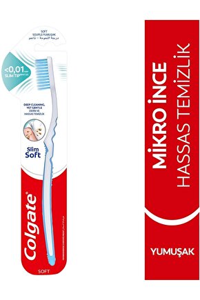 Mikro Ince Diş Fırçası Derin Ve Hassas Temizlik Yumuşak