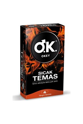 Sıcak Temas Prezervatif 10lu
