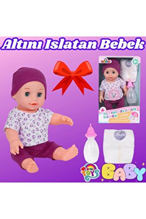 Naime Altını Islatan Et Bebek - Oyuncak Altını Islatan Bebek - Su İçen Bebek - Altına İşeyen Bebek -