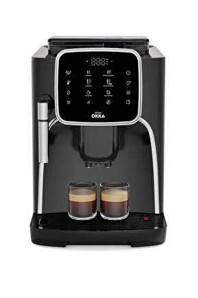 OK0030-05 Arzum Okka Espresso Pro Tam Otomatik Espresso Makinesi - Krom