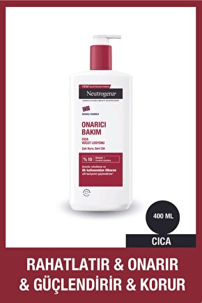 CICA Onarıcı Bakım Vücut Losyonu 400 ml
