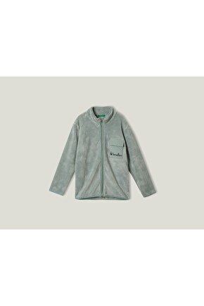 Kız Çocuk Polar Sweatshirt Bnt-g20116 Mınt