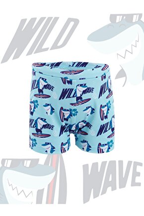 Shark Erkek Çocuk Şort Mayo