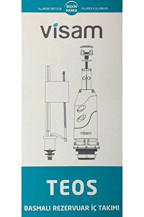 Teos Basmalı Klozet Iç Takımı