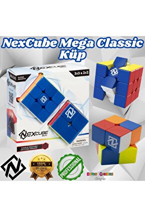 Orijinal Nexcube 2x2 Ve 3x3 Classic Küp - Nexcube Speed Cube - Nexcube 2x2 Ve 3x3 Classic Zeka Küpü