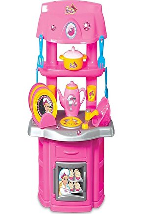 Barbie Şef Mutfak Seti Evcilik Oyuncak Eğlenceli Hediyelik Oyuncak