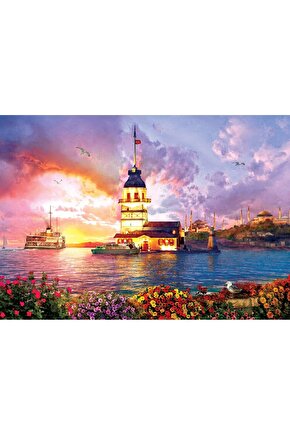Kız Kulesi 1000 Parça Puzzle