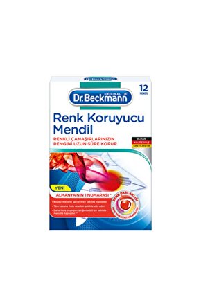 Dr. Beckmann Renk Koruyucu Mendil 12li