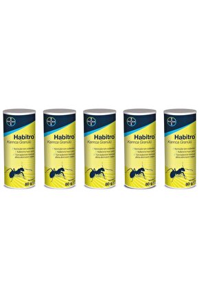 5 Adet Habitro Karınca Ilacı Yemi 80 gr