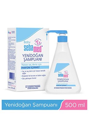 Baby pH 5.5 Bisabolol İçerikli Koruma ve Bakım Sağlayan Yenidoğan Bebek Şampuanı 500 ml