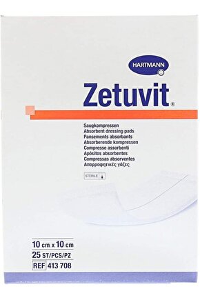 Zetuvit E 10x10cm (25 Adet)