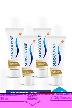 Tam Koruma Beyazlatıcı Diş Macunu 50 Ml. 4lü Set