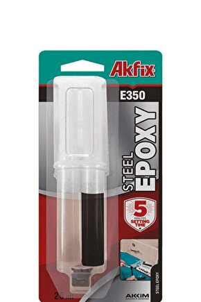 E350 Epoksi Hızlı Çelik Yapıştırıcı 25 Ml - Hızlı Yapıştırıcı - Evde Eğitim