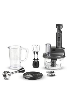 LE-GRMBLSET101MGR GOURMET PRO BLENDER SETI METALIK GRI