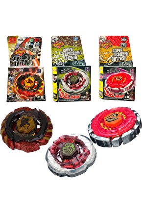 Metal Fusion Mercury Anubis (BB-111) & Rescolpio(BB-65) & Geminos (BB-55) Fırlatıcısız(ETCI3)