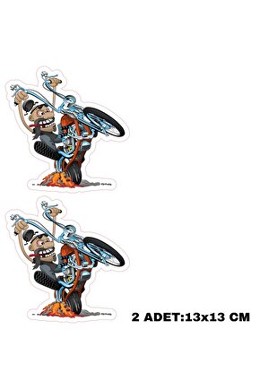 PHOENİX STİCKER MOTORSİKLET LEPTOP DUVAR STİCKER ÇIKARTMA