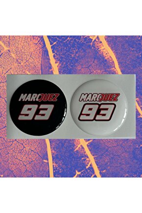 PHOENİX STİCKER MARQUEZ DAMLA LOGO 3.5x3.5 CM 2ADET