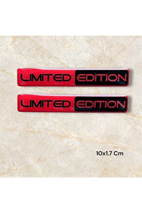 Limited Edition Damla Sticker Araba Stickerı (2 li Set) - 10x1.7 cm
