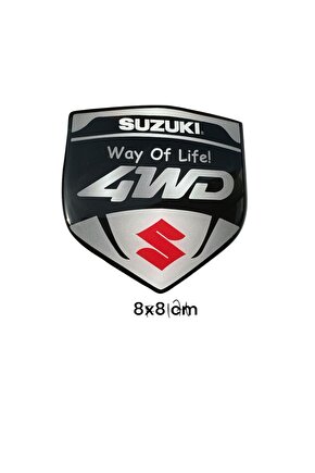 SUZUKİ DAMLA STİCKER 8x8cm