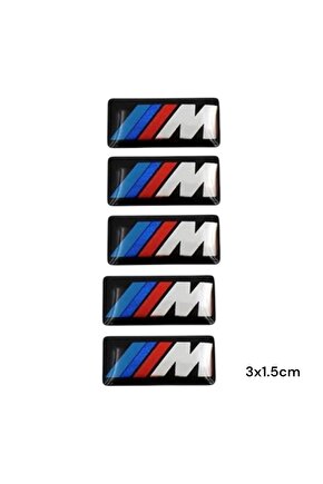 BMW 3M DAMLA STİCKER 5 ADET