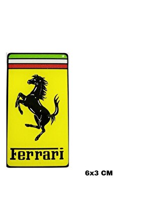 PHOENİX STİCKER FERRARİ DAMLA LOGO