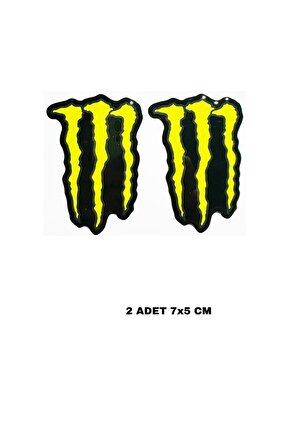 PHOENİX STİCKER MONSTER ENERGY DAMLA LOGO
