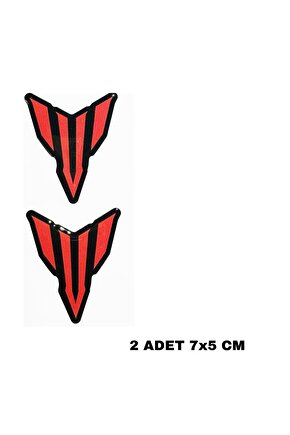 Yamaha Damla Sticker 3d 2 Adet