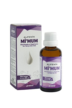 Mimum Emziren Anneler Için Bitkisel Anne Sütü Arttırıcı Damla - 50 ml