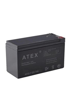 12 V 7 Ah Kuru Akü 16 Lt Akülü Ilaçlama Aküsü