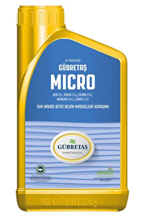 Mıcro Sıvı Mikro Bitki Besin Maddeleri Karışımı 1 Litre