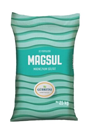 Magsul Magnezyum Sülfat Gübre 25 Kg