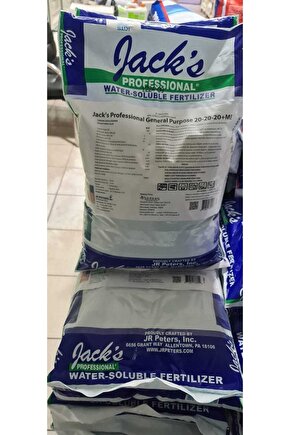 Jacks 20-20-20 Te (11.34 KG) Gübre