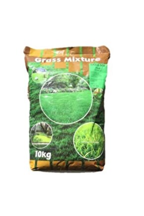 Sonsuz Aksesuar Grass Mixture 4 Çeşit Çim Tohumu 1kg