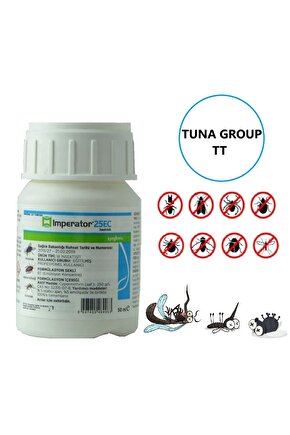 Imperator 25ec 50 ml Karınca - Böcek- Sinek- Hamamböceği Ilacı (İLAÇ KOKUSU VARDIR. S.K.T 2026)