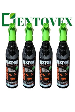 Rest-on 400 Ml Portakal Kokulu Sivrisinek,karasinek,tatarcık,kene,karınca,hamamböceği Ilacı 4 Adet