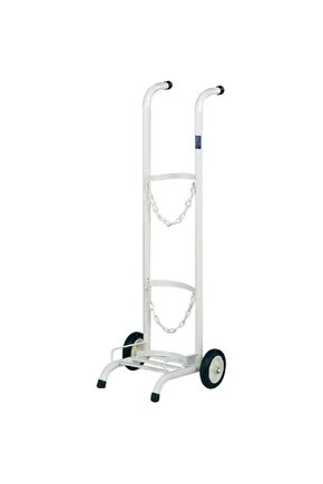 10 Litre Medikal Tüp Taşıma Arabası